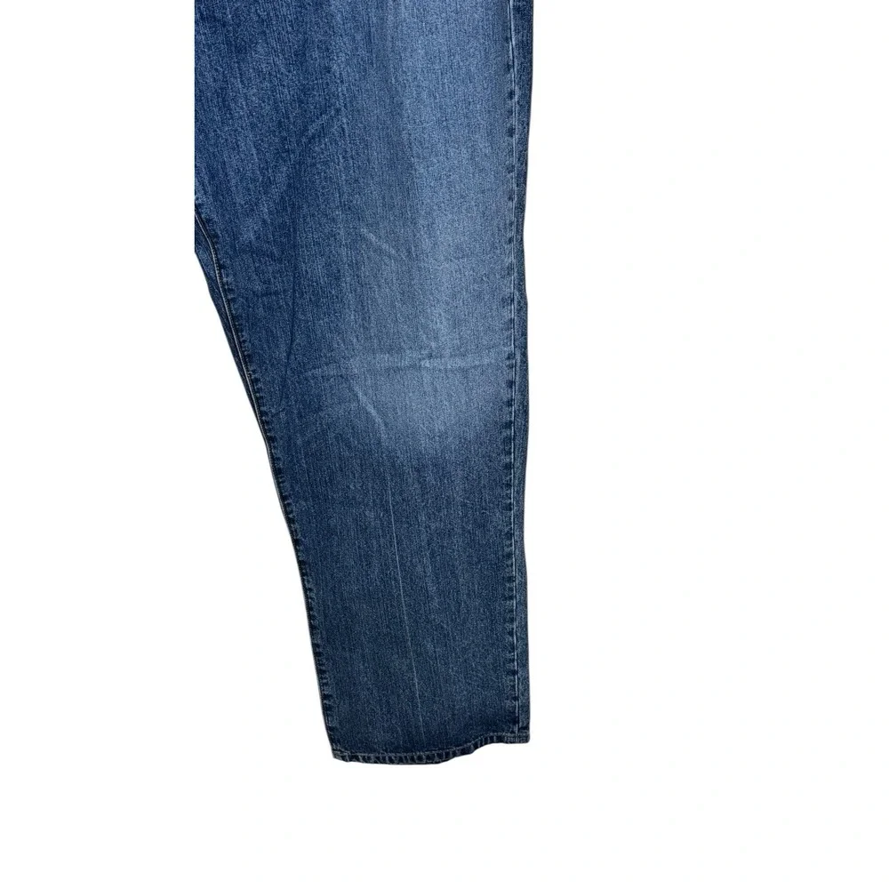 Azzure Men's Jeans Vtg. Y2K Hip Hop Streetwear Baggy Straight Fit Blue Sz. 40X34
